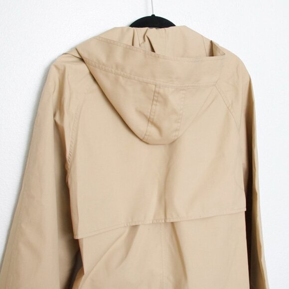 NEW Jenni Kayne Raincoat Trench Coat Long Coat Belted Khaki Tan Large - Picture 5 of 10